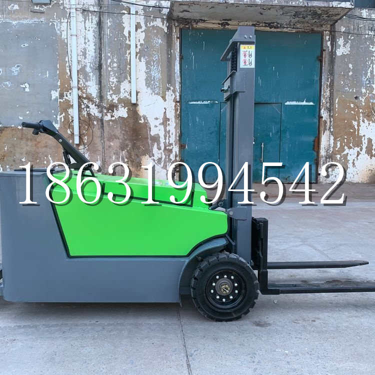 商南县小型电动叉车1吨2吨步行站驾式电瓶堆高充电装卸车液压升降车铲车
